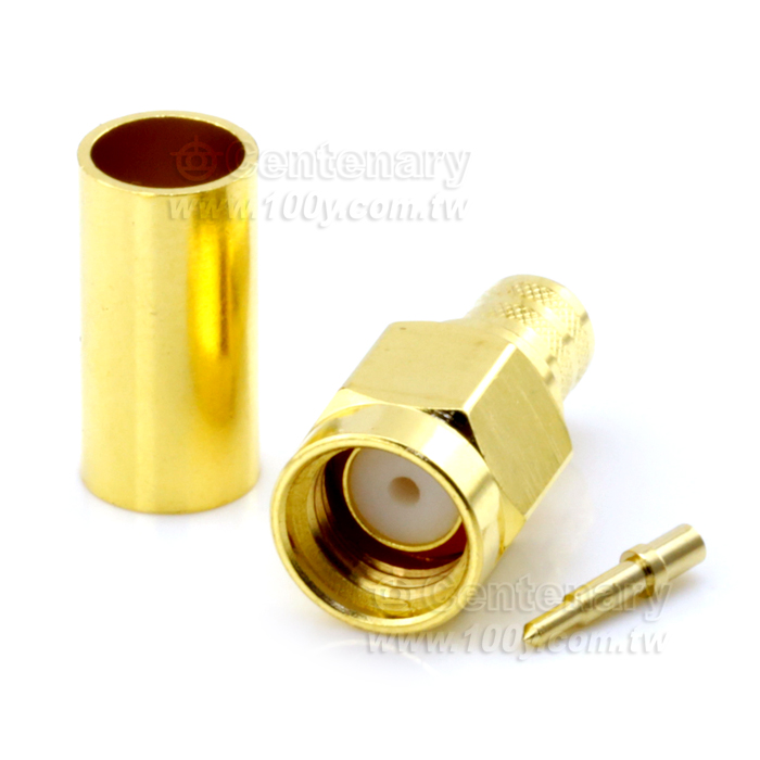 SMA Male Crimp Type鍍金 (ROHS) - 53231 產品圖片