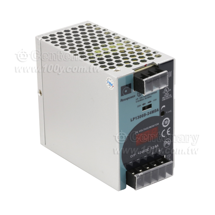 300W單組交換式電供器I/P:110/220V  O/P:24V,12.5A (ROHS) - 53392 產品圖片