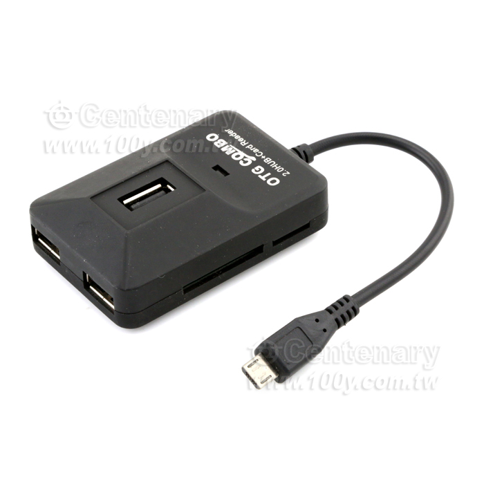 USB2.0 HUB Micro USB接口讀卡器 - 103166 產品圖片