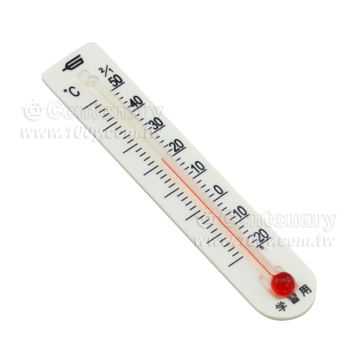 塑膠板溫度計L:70mm*W13mm - 53753 產品圖片