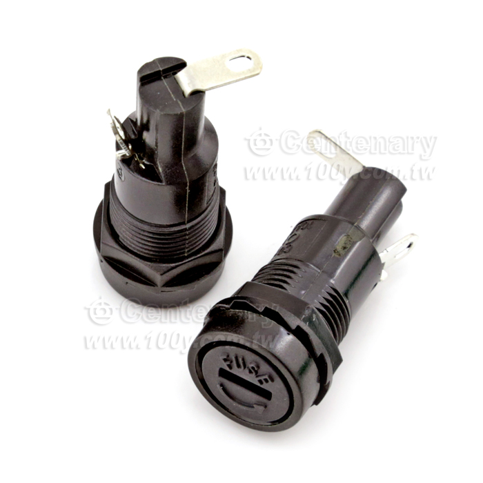 5*20mm保險絲座10A(ROHS) - 55832 產品圖片