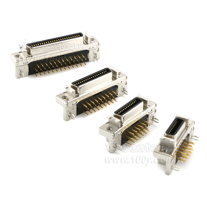 HPCN  26P母座 90° 鍍金0.5u - 164686 產品圖片