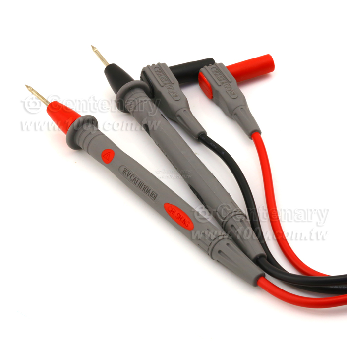 安規測試棒 紅,黑 1000V/10A/CATIII - 57864 產品圖片