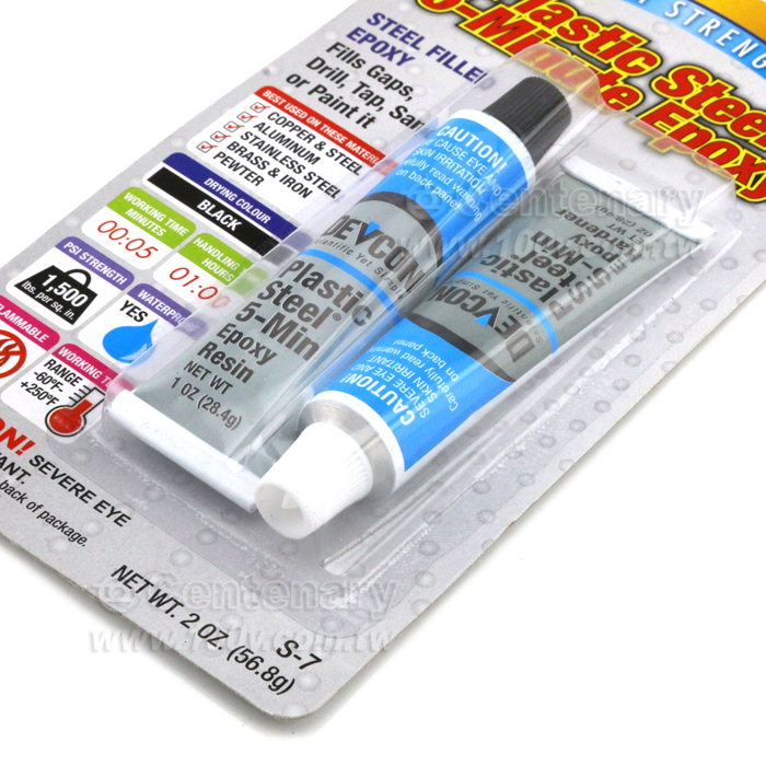 DEVCON_PLASTIC STEEL 5 MINUTE EPOXY - 59565 Product Image