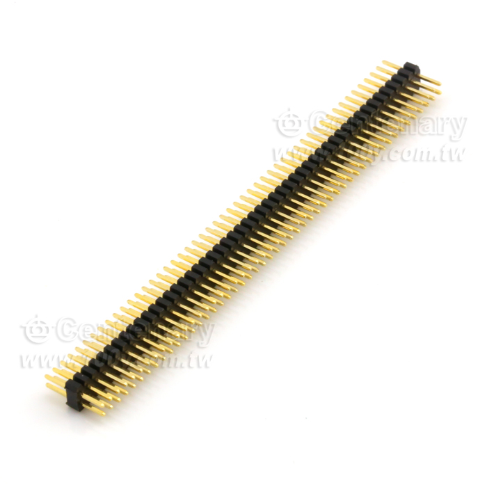 1.27mm Male Headers(Gold)-Double Row - 60774 Product Image
