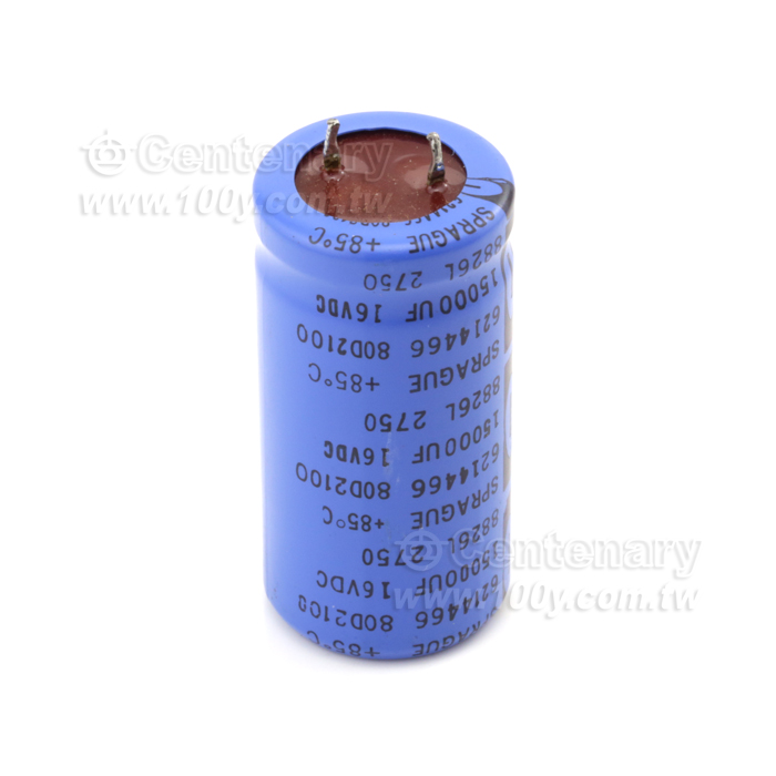 Vishay Sprague_15000uF/16V Aluminum Capacitor Snap-In - 61223 Product Image