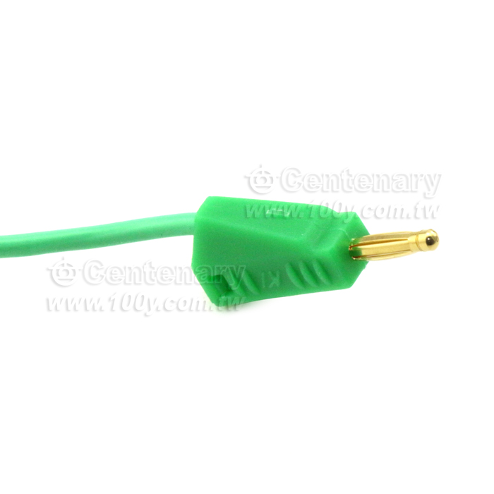綠色香蕉頭測試線 75cm 10A50V 【ROHS】 - 62112 產品圖片