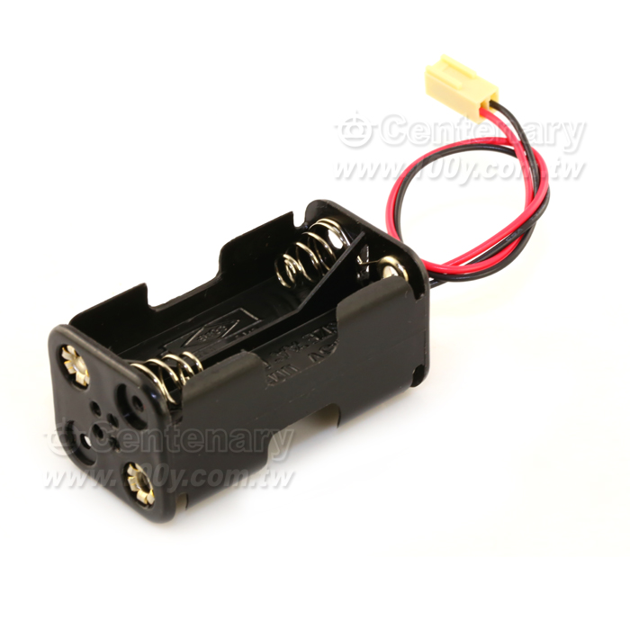 3號4只電池盒方型+2.54mmPin - 62157 產品圖片
