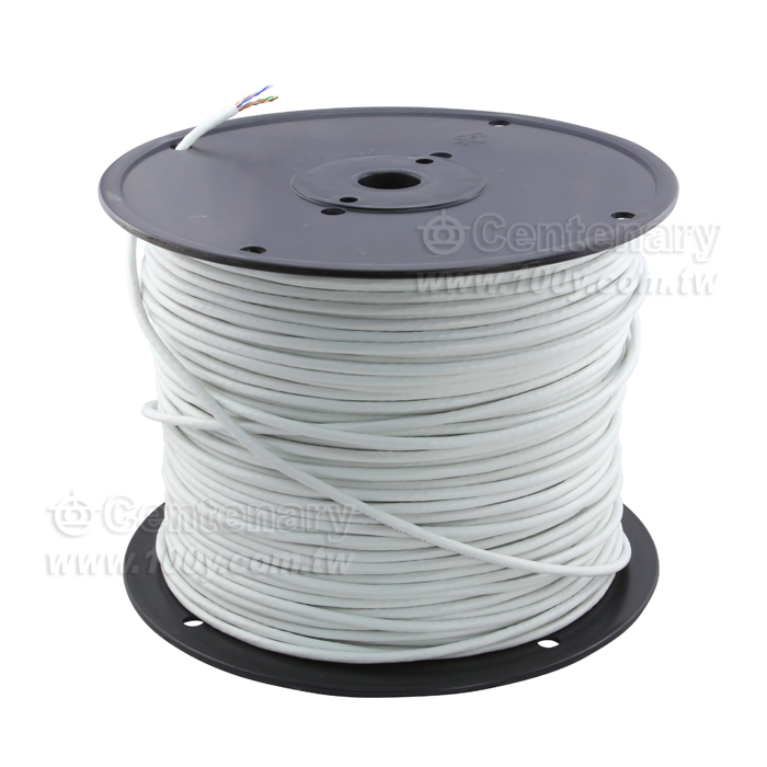 Cable,Cat.6,4P8C UTP,24AWG,CM,White - 63425 Product Image