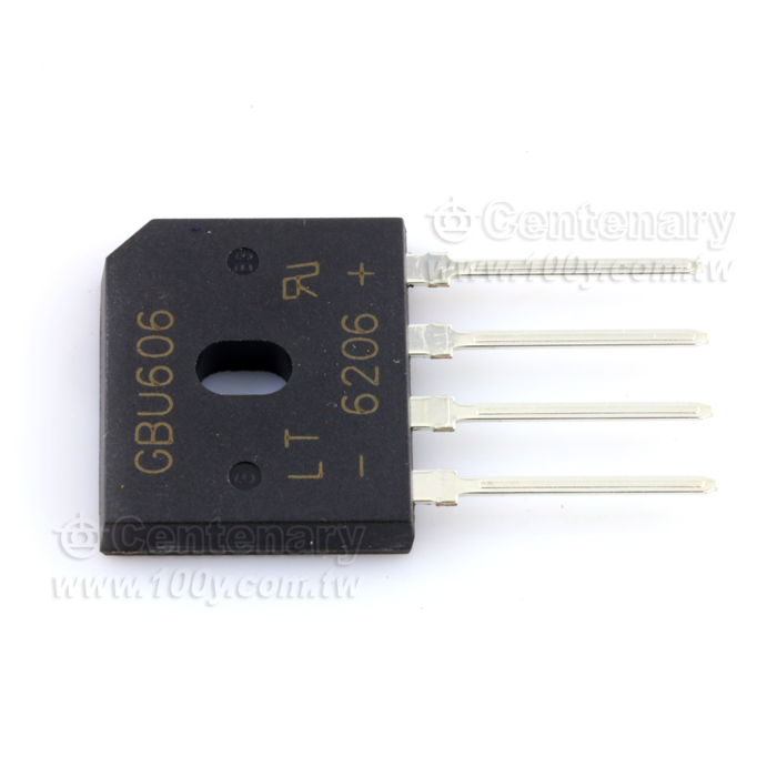 橋式整流 4A/600Vrrm - 63528 產品圖片