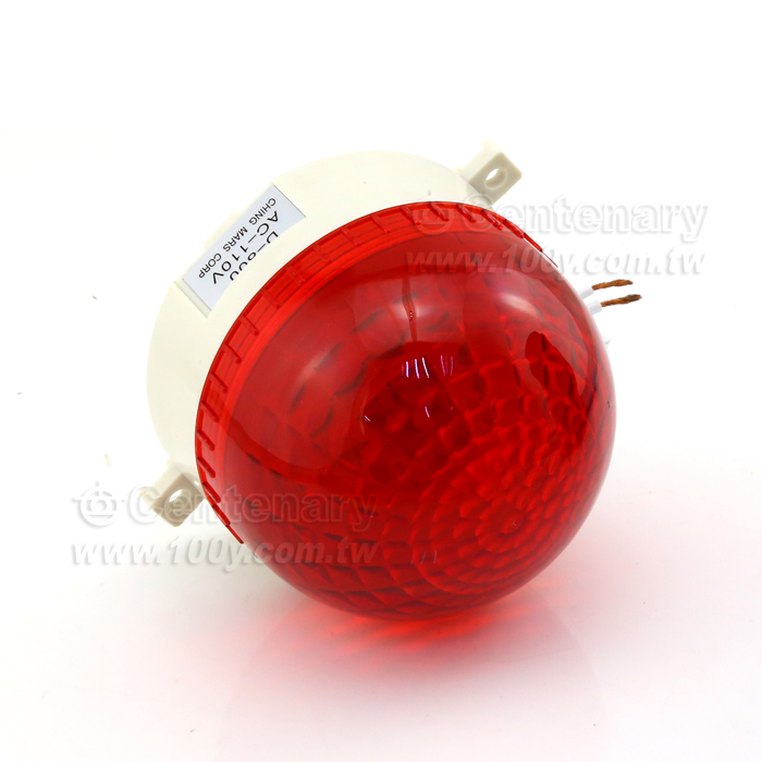 雷光泡 110Vac 紅色 - 61661 產品圖片