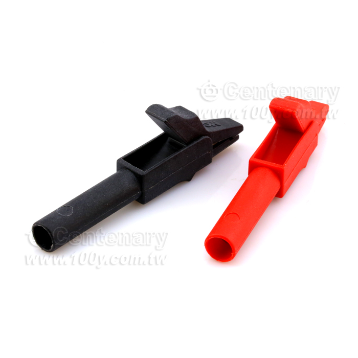 ψ4mm 紅色 鱷魚夾 - 61293 產品圖片