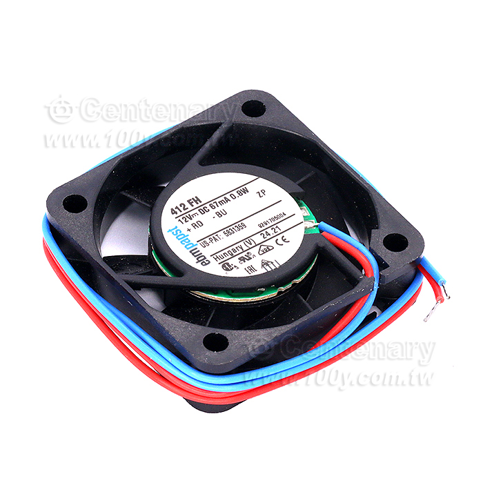 德國ebmpapst風機 12VDC 67mA 40*40*10mm - 67402 產品圖片