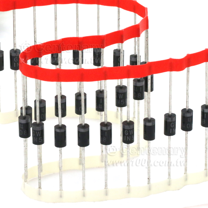 整流二極體 1000V/3A - 55634 產品圖片