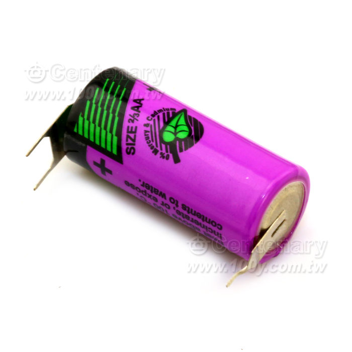3.6V/1.65Ah 鋰電池 2/3AA - 52949 產品圖片