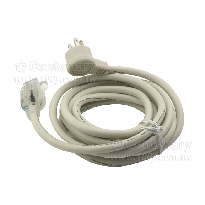 3P中繼式電腦電源延長線 3m - 68482 產品圖片