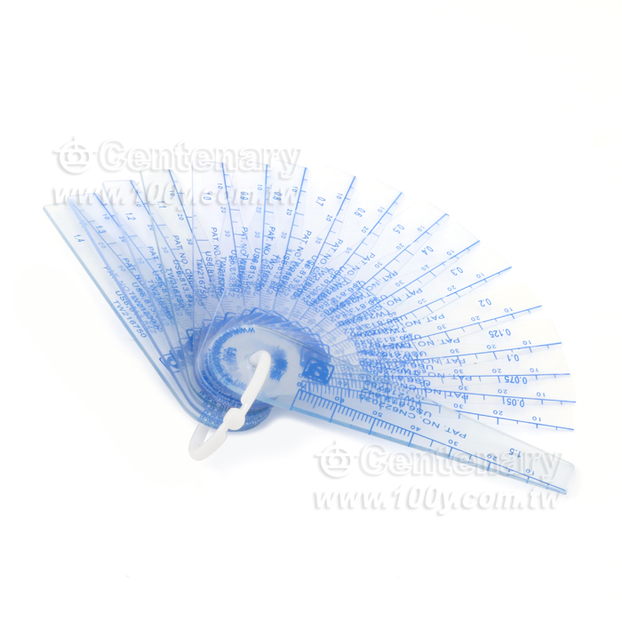 塑料塞尺  (18片/套) - 69474 產品圖片