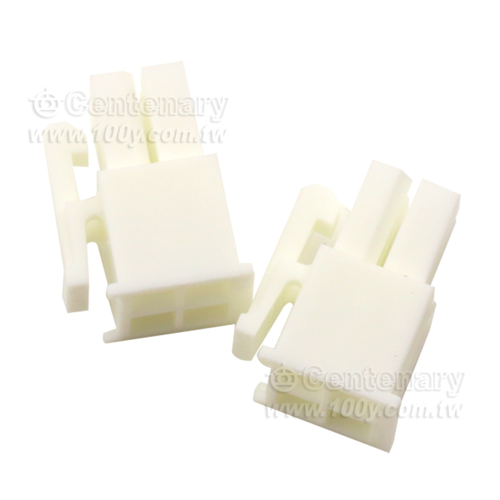 4.20mm Pitch Mini-Fit Jr. Receptacle Housing, Dual Row, UL 94V-0, 4 Circuits - 78404 Product Image