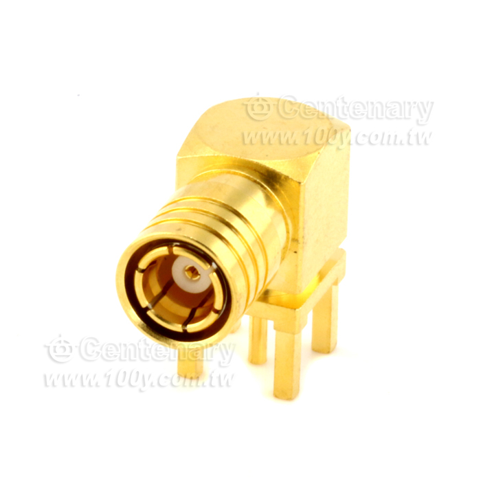 SMB PLUG P.C.B.MOUNT RIGHT ANGLE - 70524 Product Image