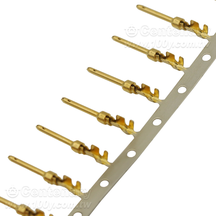 針腳 觸點 金 壓接 20-24 AWG - 72589 產品圖片