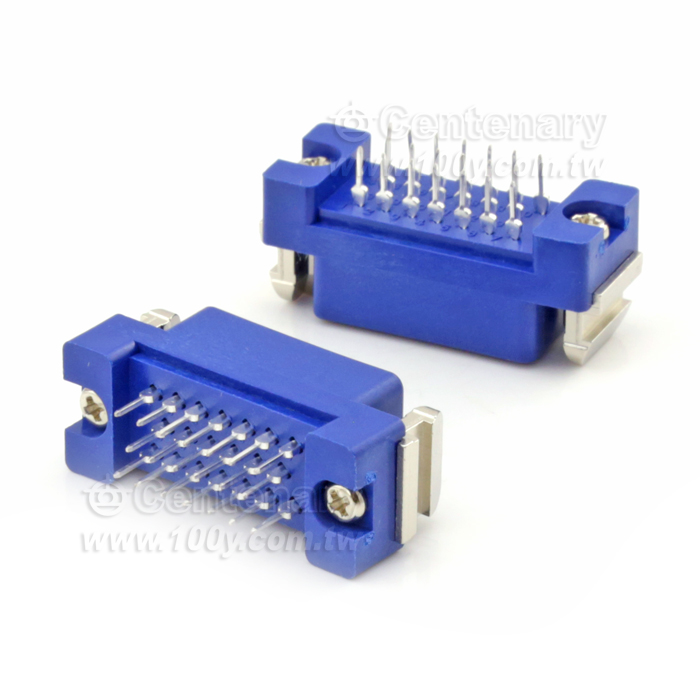 HONDA  Straight Through hole type male connector with locking block for PCBs - 92294 Product Image