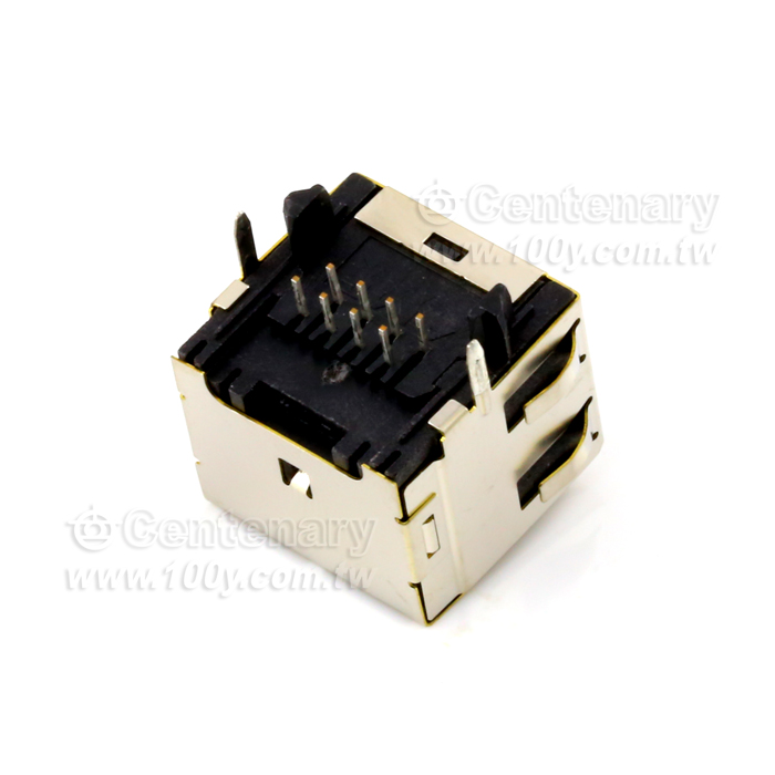 TE 泰科_RJ45 插座 8P - 73655 產品圖片