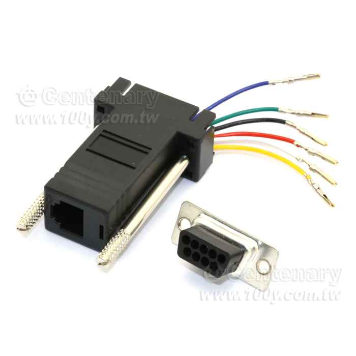 RS232 9F(母)-RJ12 6P6C - 73699 產品圖片
