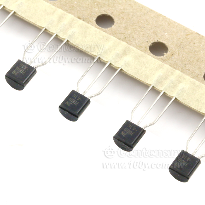 3P/TO-92 (ROHS) 60V/ 200mA N-Ch - 29231 產品圖片