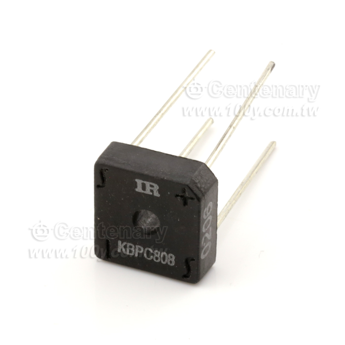 4P/DIP (8A 800V D-72) 方型圓腳橋堆 - 34515 產品圖片