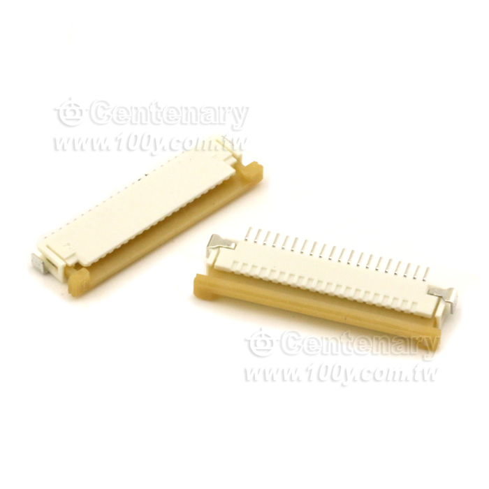 CONN FFC/FPC 20POS 1mm R/A SMD - 75825 產品圖片