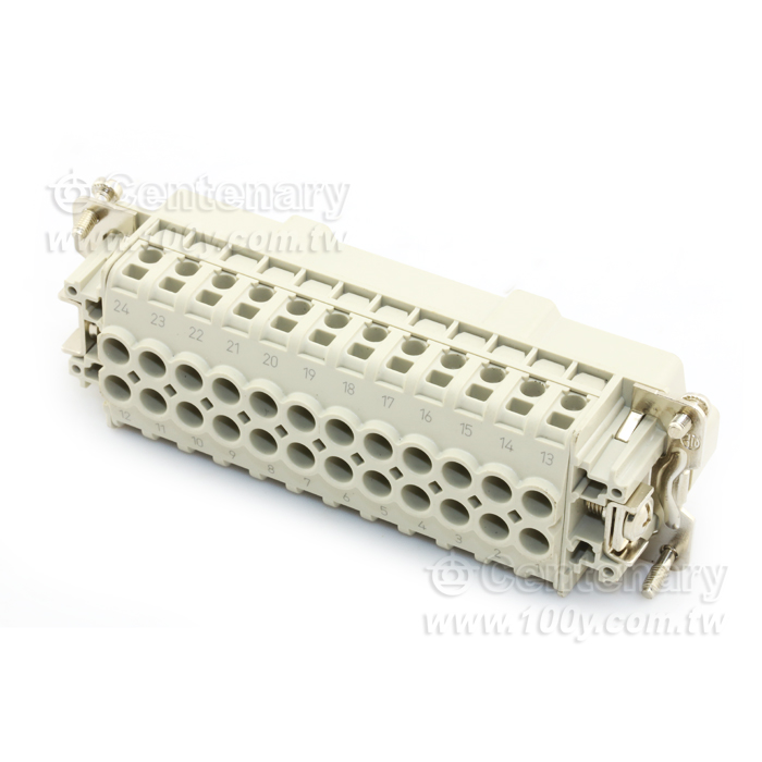 CONN MALE INSERT HE SIZE 8 24POS - 75269 產品圖片