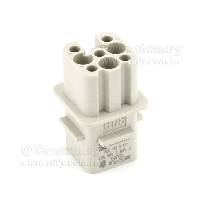CONN FMALE INSERT HD SIZE 1 8POS - 75277 產品圖片