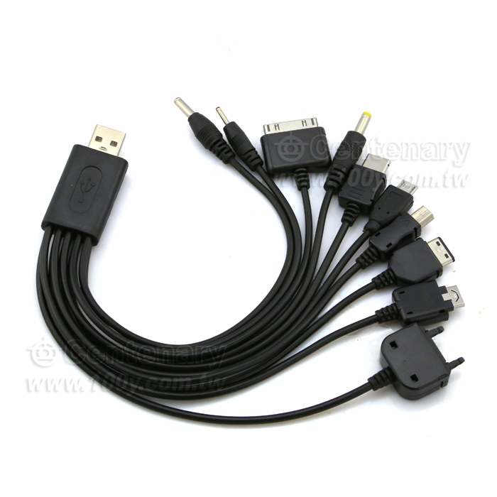 USB 10合1充電線 - 106308 產品圖片