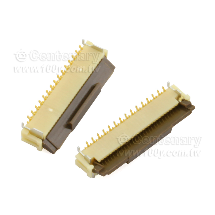 CONN FPC/FFC 22POS .5MM VERT SMD - 75190 產品圖片