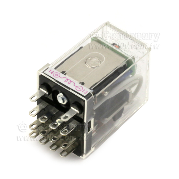 RELAY PWR 5A 4PDT 24VDC PLUG-IN - 77800 Product Image