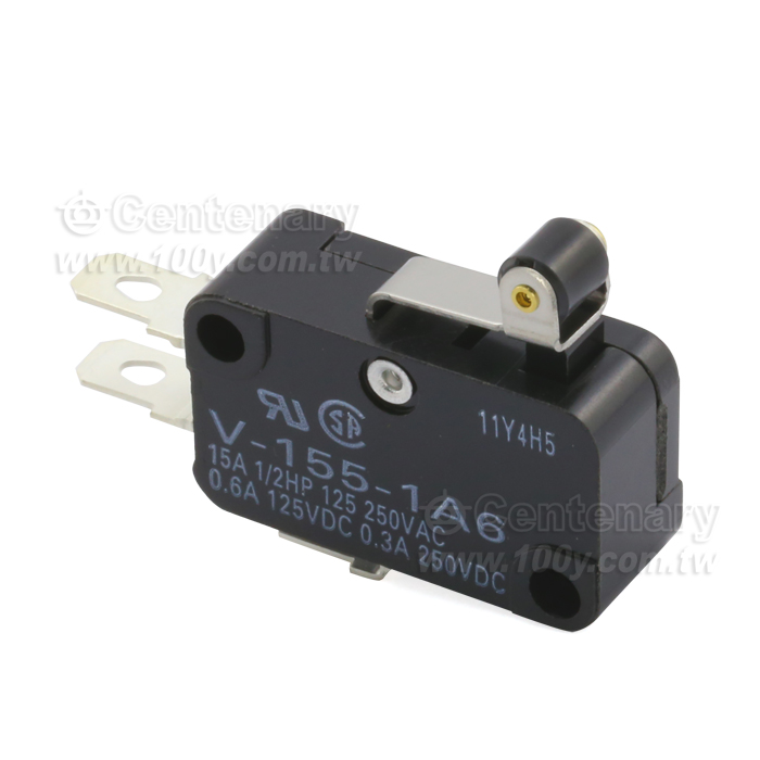 短輪型微動開關15A/250Vac【ROHS】 - 78239 產品圖片