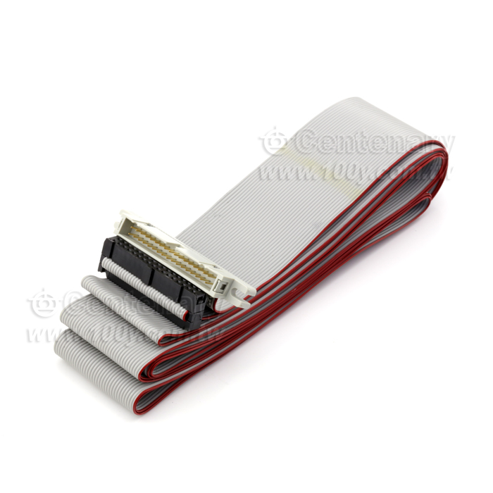 IDC34P/簡易牛角34灰色排線 - 79796 產品圖片