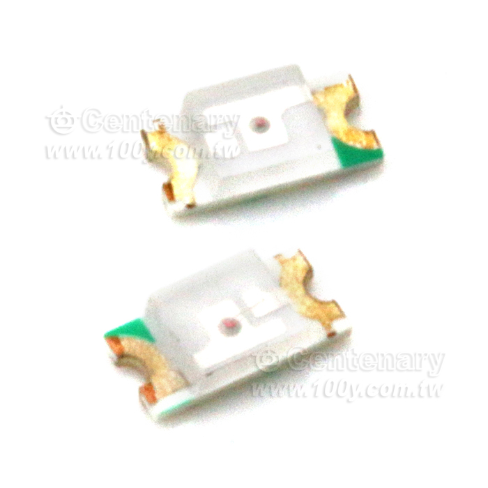 1206 SMD LED 翠綠色 厚度0.8mm,3K/R - 100310 產品圖片
