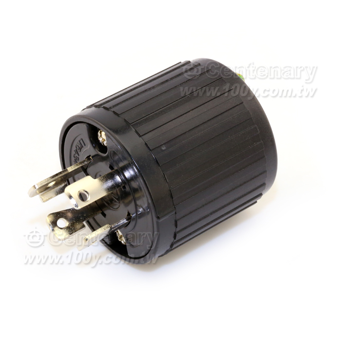 Bakelite L16-30P Locking Plug 4P 30A 480V - 80765 Product Image