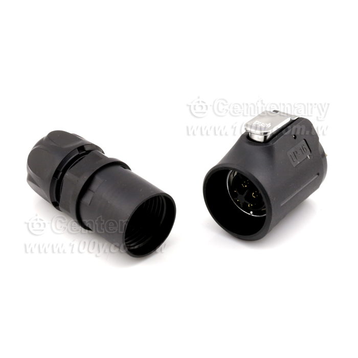 Cnlinko  LP20 type 9 Pins Male Plug/Multi core power supply Industrial waterproof connectors - 161878 Product Image