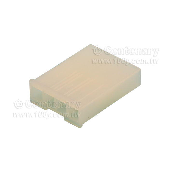 4.20mm (.165") Pitch Mini-Fit Jr.? Plug Housing, Single Row, without Panel Mount Ears, PA Polyamide Nylon 6/6, UL 94V-2, 4 Circuits - 81527 Product Image