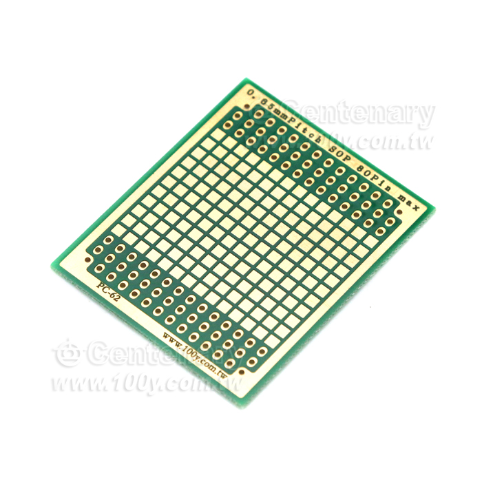 80pin SOP 0.65mm 轉 2.54mm 轉接板 - 81696 產品圖片