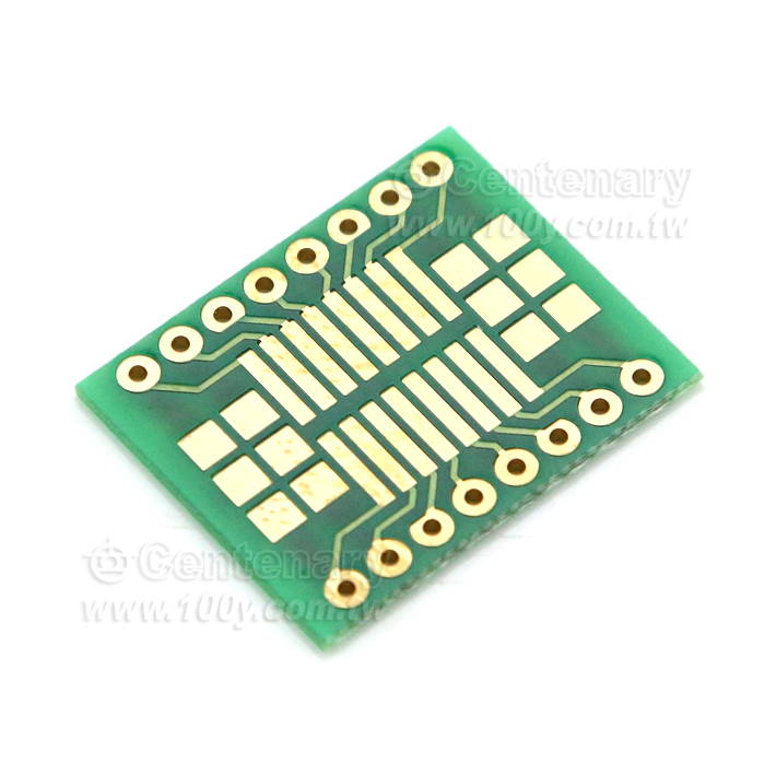 16pin SOP 1.27mmm 轉 2.54mm轉接板 - 81707 產品圖片