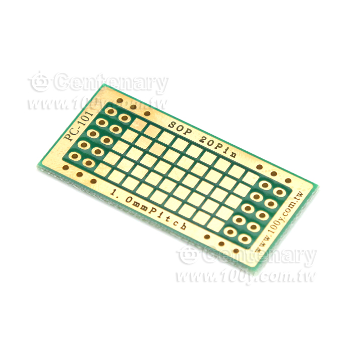 Convert SOP IC 1.0mm pitch into 2.54 mm pitch - 81709 Product Image