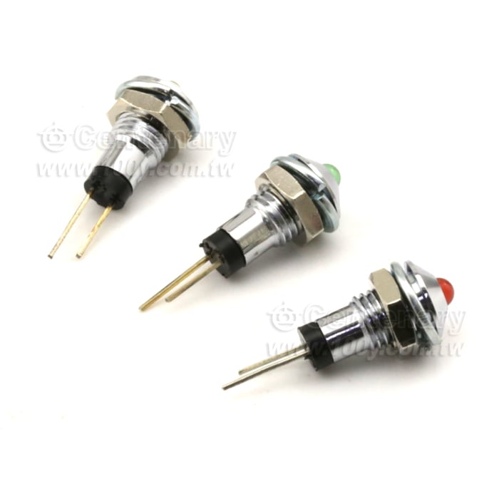 紅色 尖型M6 LED指示燈/3V - 81997 產品圖片