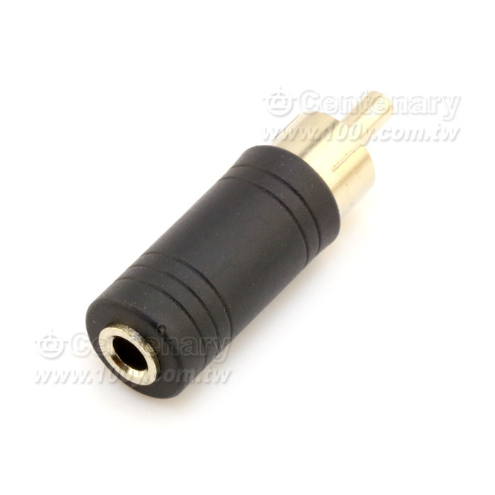 RCA/3.5mm 雙音轉接頭 - 82584 產品圖片