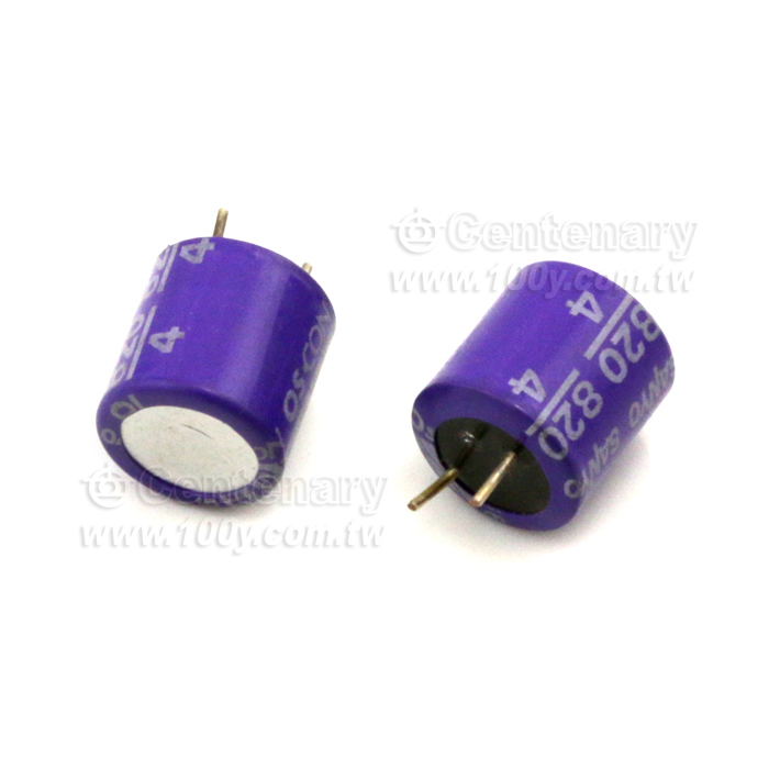 固態電解電容 820uF/4V - 82657 產品圖片