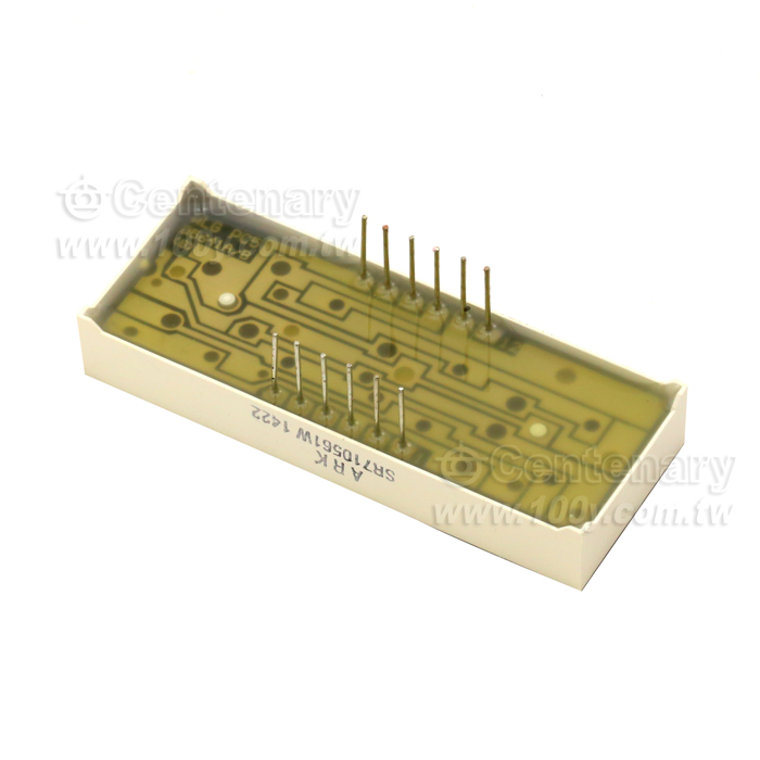 0.56" 白色 共陽超高亮數碼管 - 104977 產品圖片