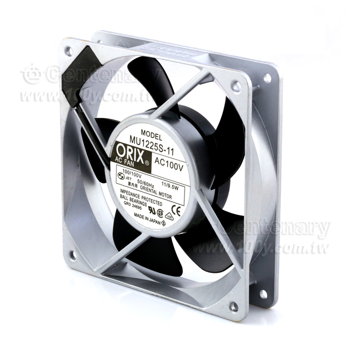 100VAC交流風扇 119*119*25mm 0.13A - 83126 產品圖片
