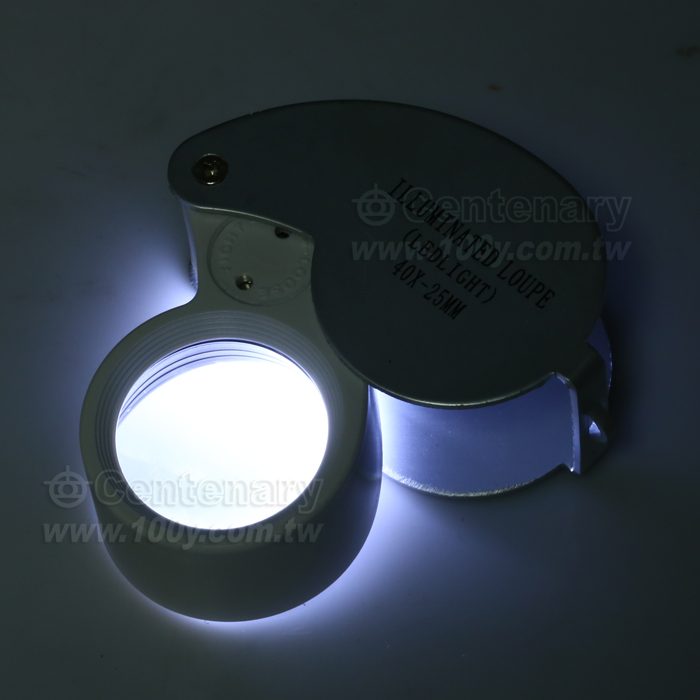 40倍 LED 帶燈放大鏡 - 83297 產品圖片